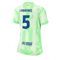 Barcelona Inigo Martinez #5 Fußballbekleidung 3rd trikot Damen 2024-25 Kurzarm